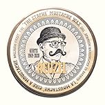 Reuzel Mustache Wax Medium Hold, Low Shine Beeswax Mustache Grooming Wax for Men Handlebar Mustache Styling Shapes & Tames Coarse Hair Non-Greasy Citrus Sandalwood Scent Bourbon Sidecar 28g