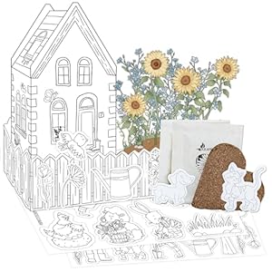 Papierdrachen DIY-Anzuchtset Frühlingsgarten