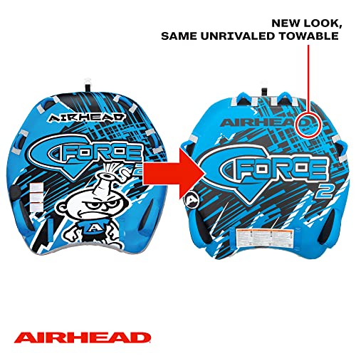 Airhead G-Force 2, 1-2 Rider Towable Tube For Boating #TOP4