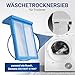 VIOKS Flusensieb Ersatz für Bosch 00619697 619697 Filter für Wasserbehälter - Filter Sieb für Avantixx Exxcel iSensoric Logixx Maxx iQ300 iQ500 iQ800 iQ700 Trockner Wäschetrockner Kondenstrockner