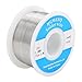 HGMZZQ 60/40 Tin Lead Solder Wire with Rosin for Electrical Soldering 0.031 inch(0.8mm-0.22lbs)