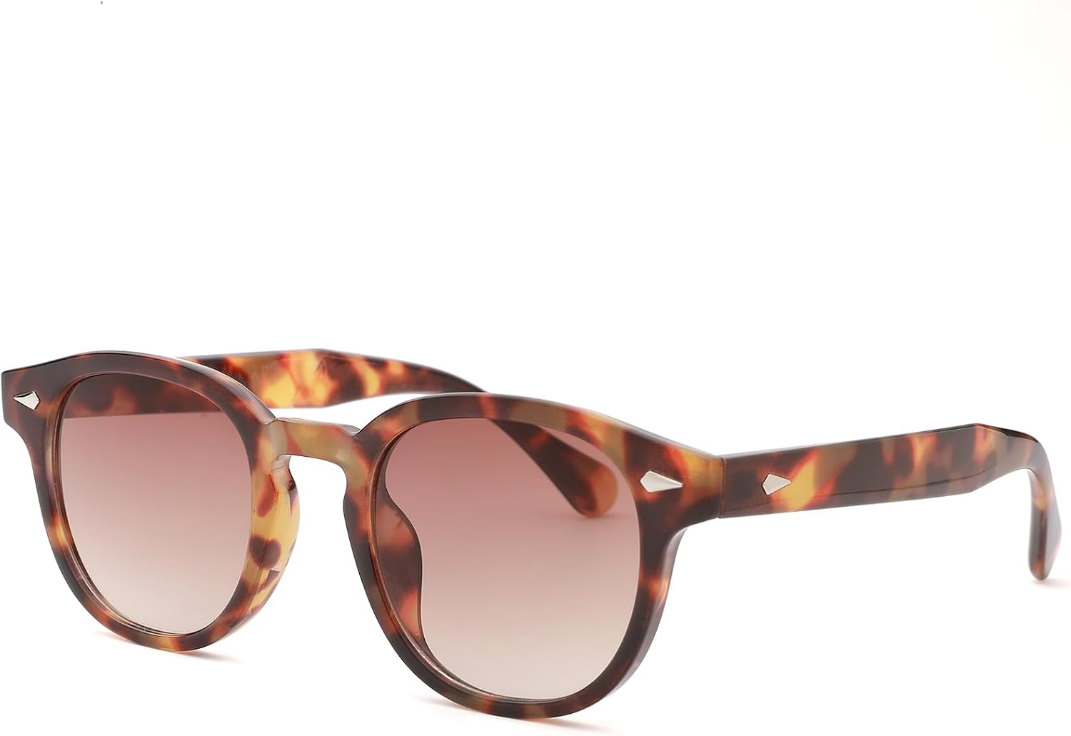 Pro Acme Vintage Retro Round Sunglasses Unisex Tinted UV400 Shades | Trending Celebrity Look,Understated Style,Exquisite Workmanship,Dedicated Support