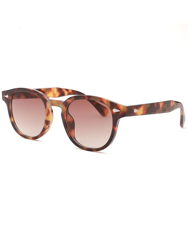 Pro Acme Retro Round Sunglasses Unisex Tinted UV400 (leopard/gradient) by Pro Acme - Used condition - US$11.79