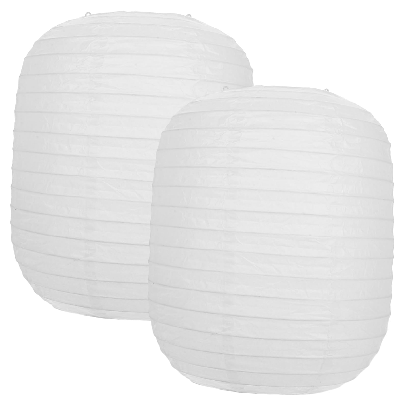 ARTIBETTER 2pcs Japanese Style Decorative Paper Lanterns Folding Lanterns for Restaurant and Home Decor Melon Shape Easy to Install for Pubs and Barbecue Shops