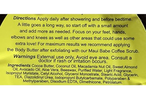 Maui Babe Body Butter 8 oz - Image 5