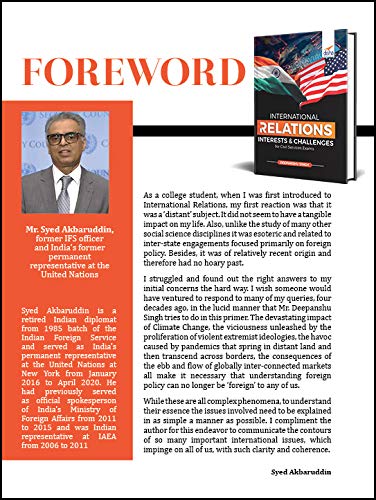 International Relations - Interests & Challenges for Civil Services Exams 2