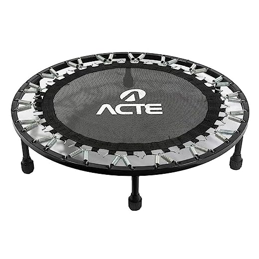 Jump Trampolim Profissional E9 36 Molas Preto E9 Acte Sports