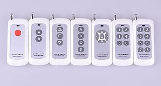 Remote Control Transmitter for Remote Switch 1/2/3/4/5/6/8 Button Small Size Long RanBig Button Remote Key pad 2262/EV1527 - (Color: 6 Button, Size: 315 MHZ)