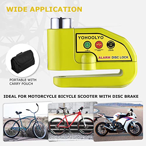 YOHOOLYO Alarm Disc Brake Lock