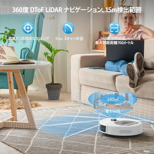 OKP LIFE L6 ロボット掃除機 の商品画像 1