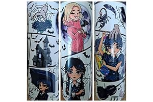 GLOW IN THE DARK Wednesday Addams Tumbler
