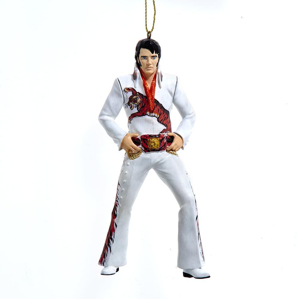 Elvis Presley décoration de Noël tigre Kurt Adler pour un sapin rock