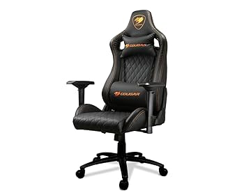 Amazon.co.jp: COUGAR ゲーミングチェア Armor S Black