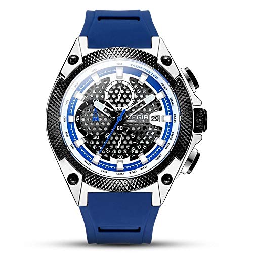 Montre homme LULI : chronographe quartz élégant et lumineux Hornet