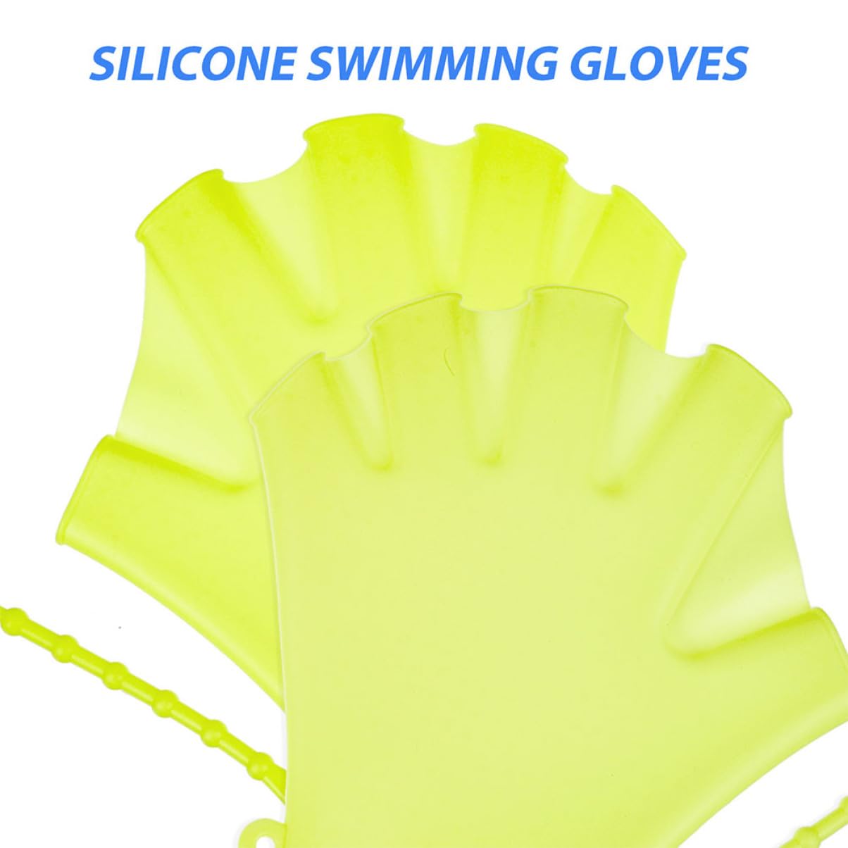 BESPORTBLE Schnorchelhandschuhe Handpaddel Schwimmhandschuhe mit Schwimmhäuten schwimmende Handflossen wasserfeste Handschuhe tauchen Tauchhilfshandschuhe Schwimmausrüstung Kieselgel