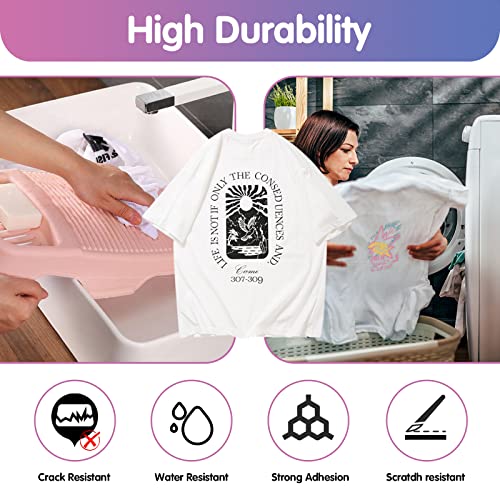 Homealexa Dtf Powder, 500G / 17.6Oz Digital Transfer Hot Melt Adhesive, Pretreat Powder Compatible With Dtf And Dtg Printers For All Fabric Jeans Cotton T-Shirt #TOP4