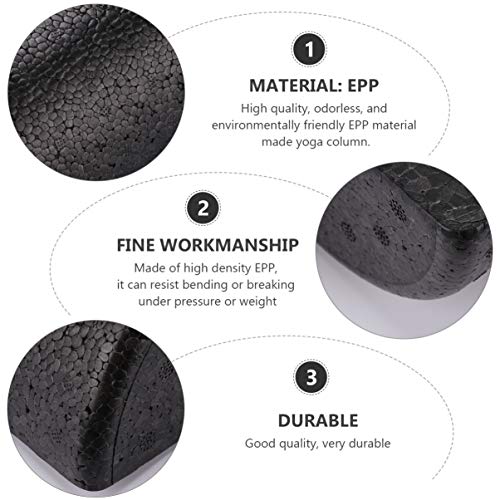 CLISPEED Coluna de Ioga Rolo de Espuma Fisioterapia Pilates Ioga Alongamento ExercÃ­cios BÃ¡sicos de