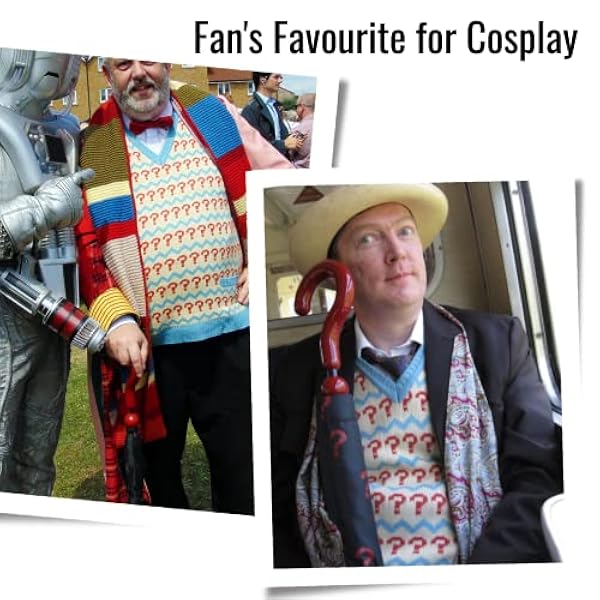 Doctor Who Jersey Séptimo Doctor (Sylvester Mccoy) - Jersey Oficial de la BBC por LOVARZI