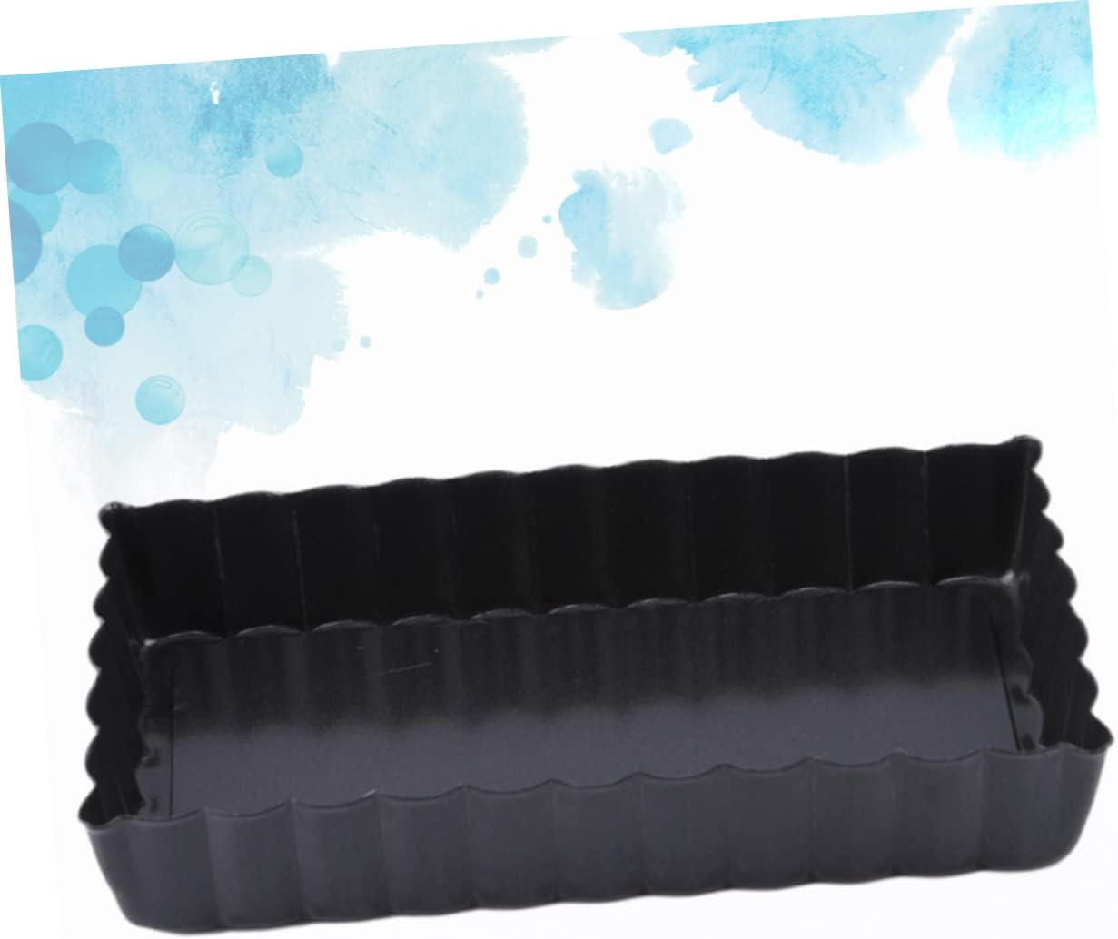 Cabilock 2Pcs Non Stick Aluminum Alloy Bread Molds Baking Tool for Toast and Cake Black Baking Pan Easy and Design