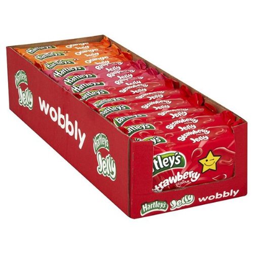 Gelée de Hartley saveur fraises 12 x 135gm préparation dessert gélifié anglais en poudre
