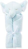 Vista 2 de Angel Dear, Mantita para bebé, Azul Elephant