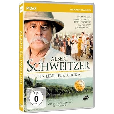 Albert Schweitzer - Ein Leben f&uuml;r Afrika / Bewegende Filmbiografie &uuml;ber das Leben des ber&uuml;hmten Arztes, ausgezeichnet mit dem PR&Auml;DIKAT WERTVOLL