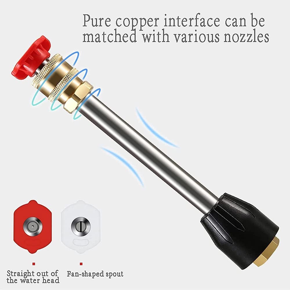 Pistolet À Eau Haute Pression Nettoyage Extérieur 30Bar Nettoyeur Haute