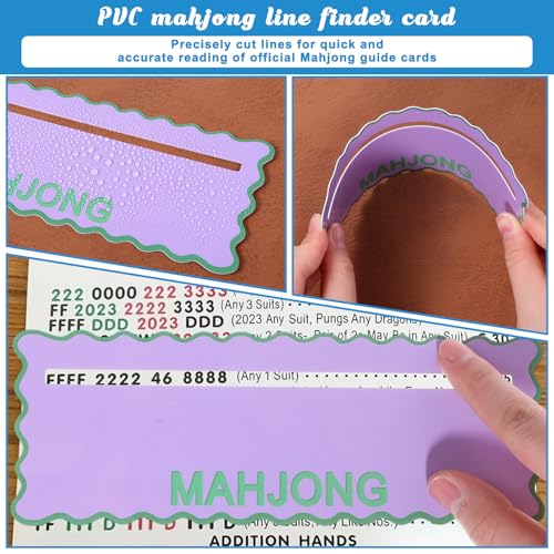Cartas guía Mahjong para principiantes 4 piezas miniatura 3