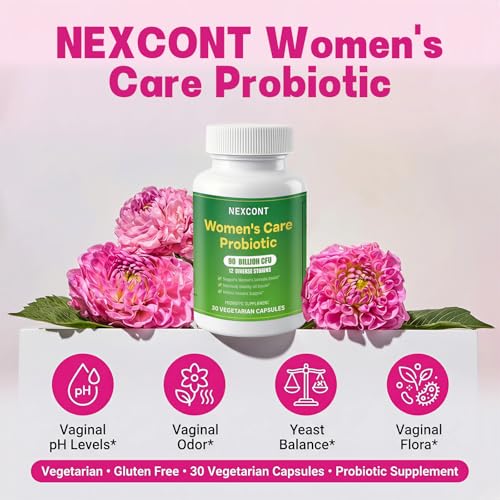 Probiotics for Women 90 Billion CFU 12 Strains, Formulated for PH Balance, Vaginal, Urinary & Feminine Health, Boost Immune, Digestive & Gut Support, Gluten & Soy Free, 30 Vegetarian Capsules — view 2
