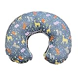 HuBorns - Cojín de Lactancia Desenfundable 100% Algodón - Almohada Lactante de Tamaño Grande - Cojin Original de Lactancia.