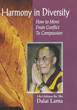 DVD His Holiness the XIV Dalai Lama - Harmony In Diversity - How to Move From Conflict to Compassion Book