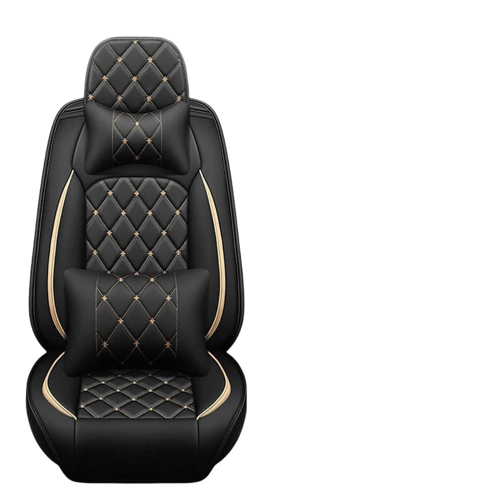LECREA Uniwersalne pokrowce na siedzenia samochodowe, pełny zestaw, do Suzuki Grand Vitara JT 2005, 2006, 2007, 2008, 2009, 2010, 2011, 2012, 2013, 2014, 2015, 2016, pasują do pełnego zestawu