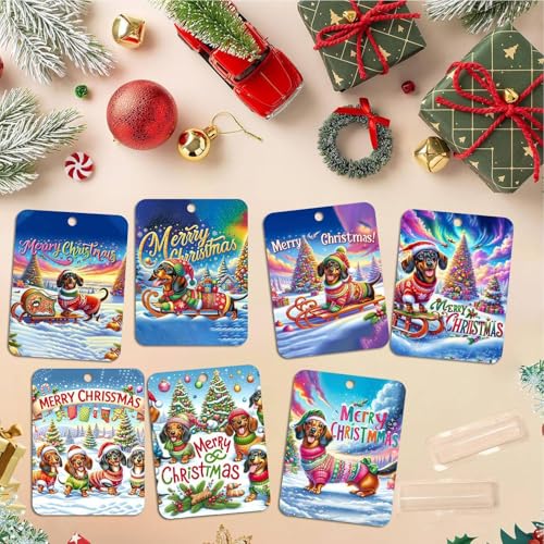 Porta-dinheiro para dinheiro, cartões porta-dinheiro de Natal,Porta-dinheiro 8 peças de cartões de d