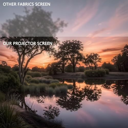 Pantalla portátil para proyector 150 pulgadas 16:9 HD plegable miniatura 3