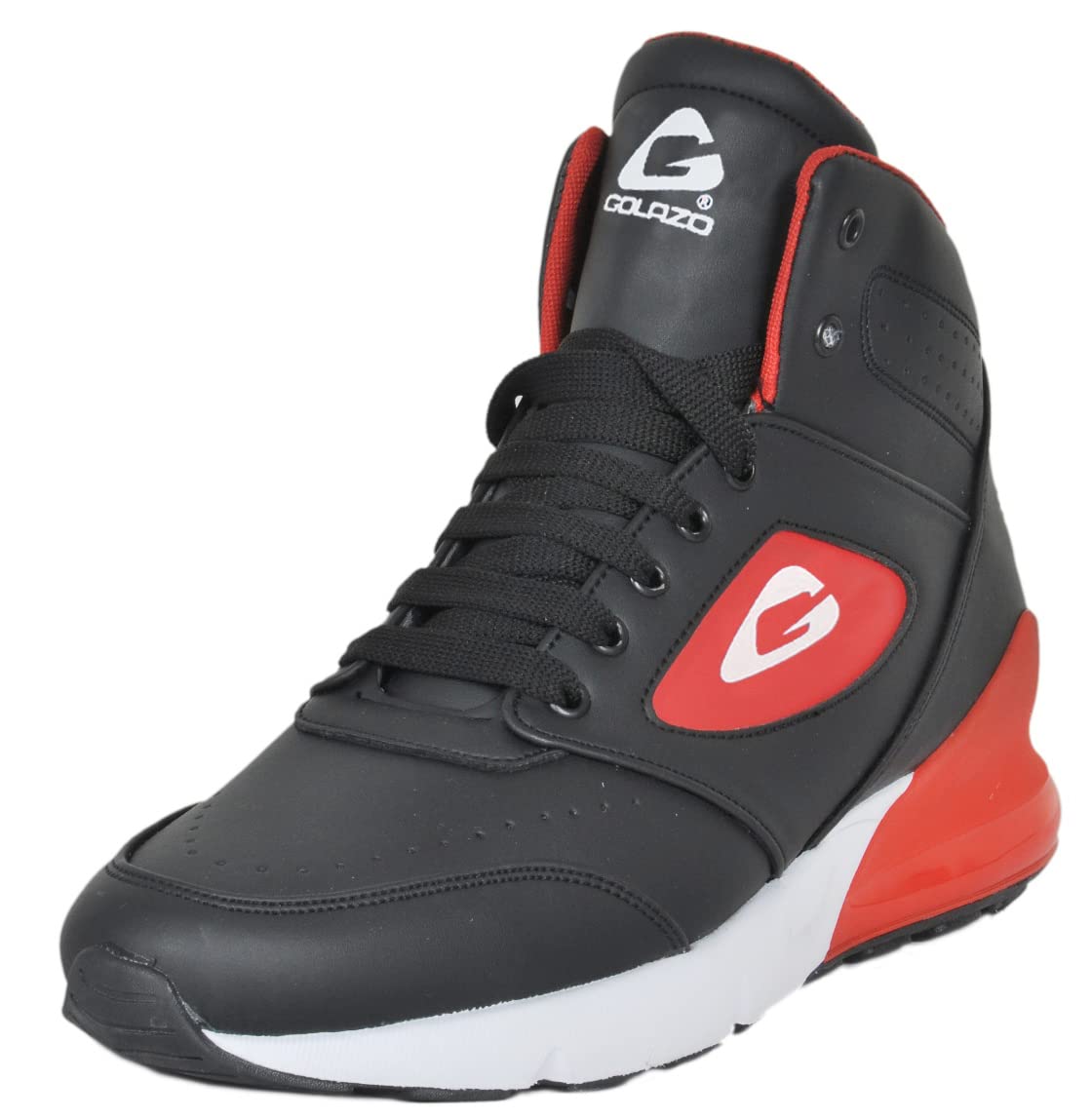 West Code Mens Synthetic Leather High Ankle Shoes 1161 | Black Color |8 Size | Lace-Up | for Mens and Boys| Lace up|Light Weight| (B07Q267PWM) Amazon Price History, Amazon Price Tracker