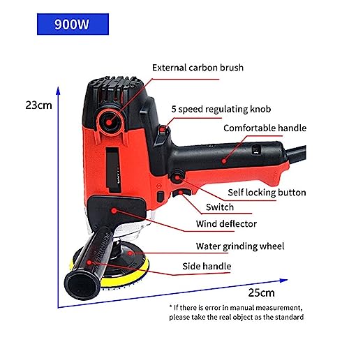 Polisseuse electrique rectifieuse humide 900W vitesse variable Basic b