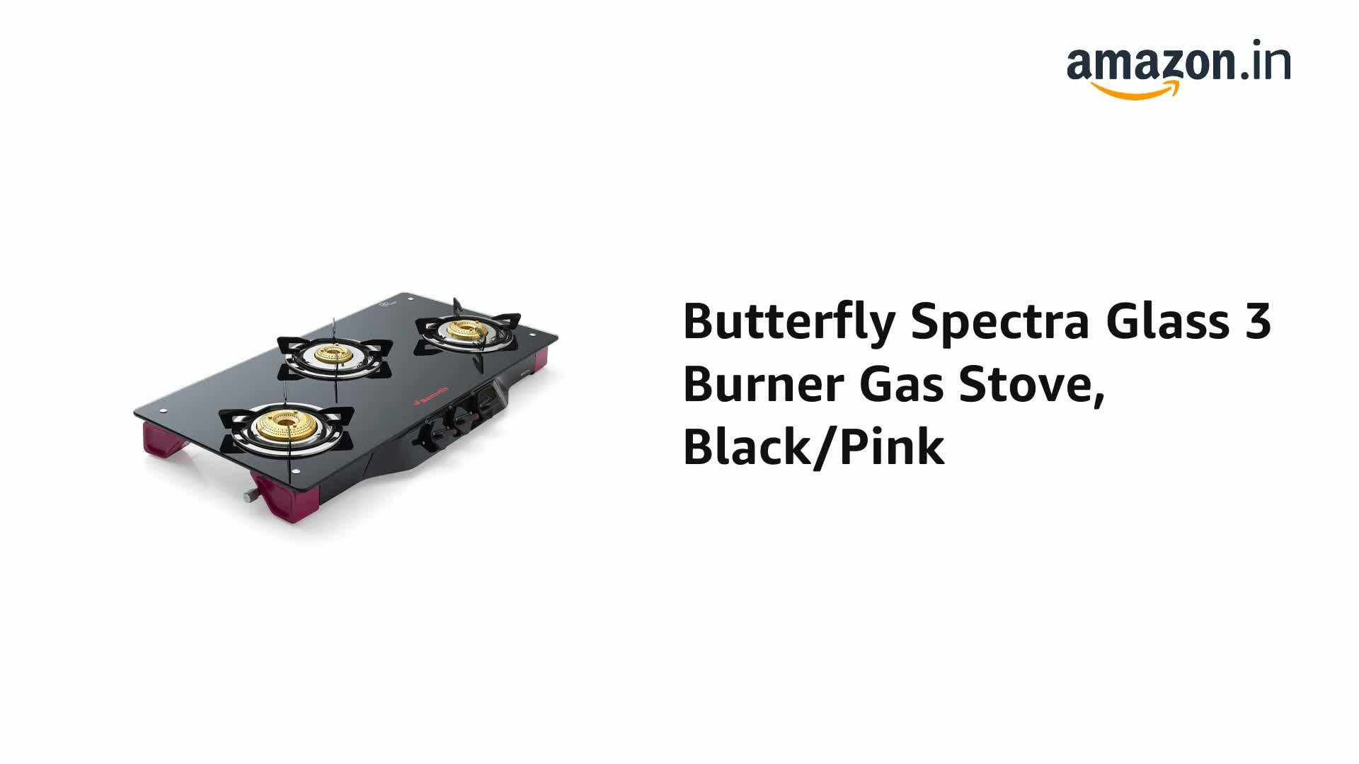 butterfly spectra gas stove price