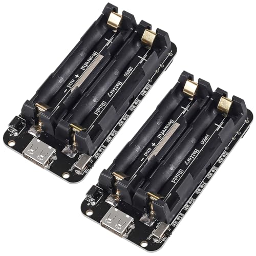ACEIRMC 2pcs 18650 Battery Holder with USB Charging Module