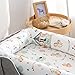 Loevin Baby Lounger for Newborn for Tummy Time,Baby Lounger Play Gym mat with Portable Bag,Awake-Time Newborn Babies Essentials Gifts 0-24 Months Home Travel(Carousel)