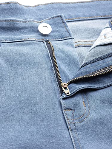 Image of Hubberholme Men's Stretchable Slim Fit Jeans - Casual Cotton Jeans for Men
