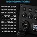 Kohree 12V 5 Gang Marine Switch Panel - Waterproof Boat Rocker Switch Panel with Dual QC 3.0 USB Ports, LED Digital Voltmeter and 12V Cigarette Lighter Socket for Boat Marine Toggle