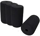 SE Gym Machine Soft Rubber Foam Roller (Set of 4 Pcs) gallery image