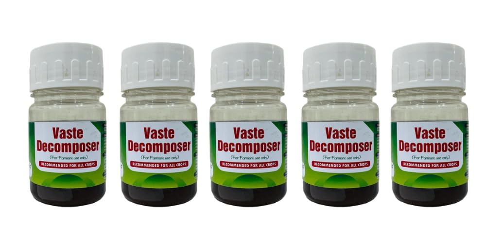 MD Biocoals Vaste Decomposer | Organic Vaste Decomposer for Agriculture, Plants, Gardening, and Farming | Compost Maker | Vegetable Vaste Decomposer | Bio-Vaste Decomposer (Pack of 5) (B09YNRV1G8) Amazon Price History, Amazon Price Tracker
