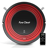 Automatic Programmable Robot Vacuum Cleaner - Hepa Filter Pet Hair and Allergies Friendly - Auto Home Clean Carpet Hardwood Floor with Self Activation and Charge Dock