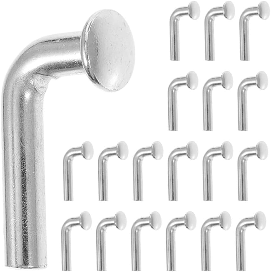 ARTIBETTER 50pcs Heavy Duty Pallet Racking Safety Pin for Storage Rack Security Easy Installation Coated for Warehouse Use