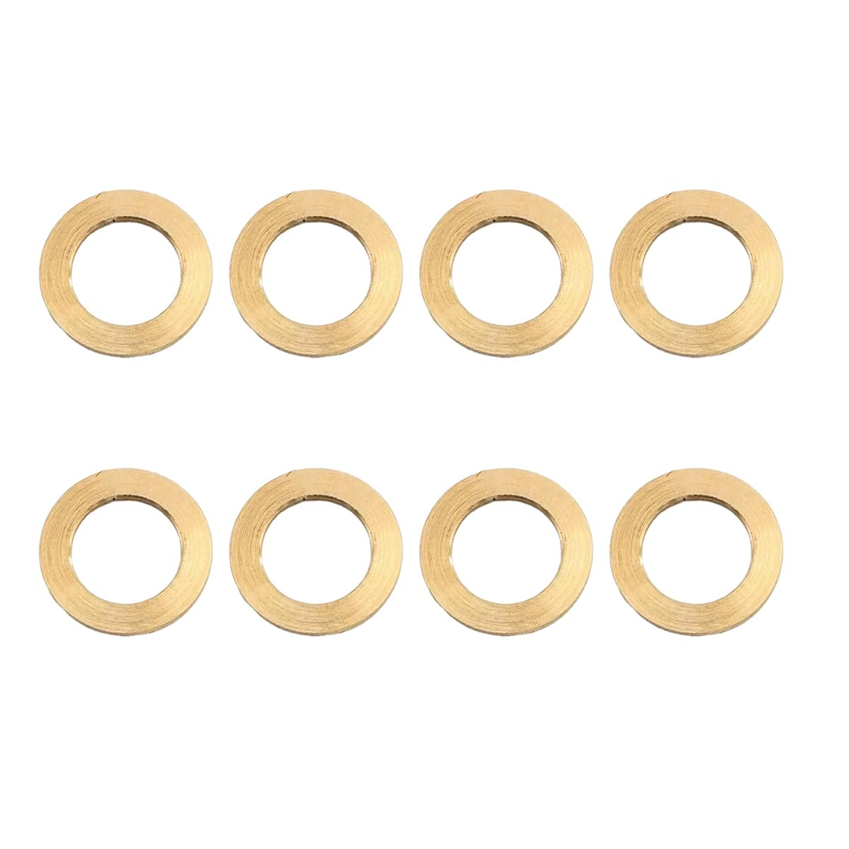8PCS Saw Blade Bushings - 5/8" to 10mm Brass Adapter Washers, Thickness of 1mm