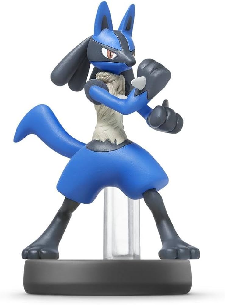 Boneco Amiibo Lucario para Nintendo Wii U : Amazon.com.br