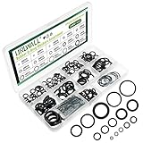 270 Pcs Rubber O Rings Kit, 15 Size Washer Gasket Sealing Assortment Kit, for Plumbing...