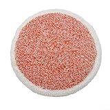 Emiif Ersatz-Mopp-Pads für Shark S7000 S7000AMZ S7001TGT Dampfreiniger, kompatibel mit Shark Roboter-Staubsauger, 4 Stück, weiß, grau gestreift, orange, grau