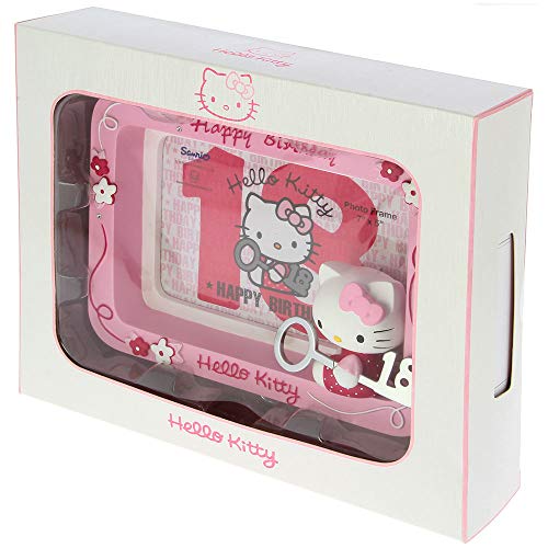 Hello Kitty Ceramic Photo Frame Range - 7 X 5 Gift Boxed (18Th Birthday)